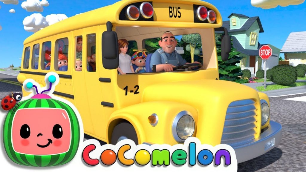 Wheels on the Bus Lyrics - CoComelon