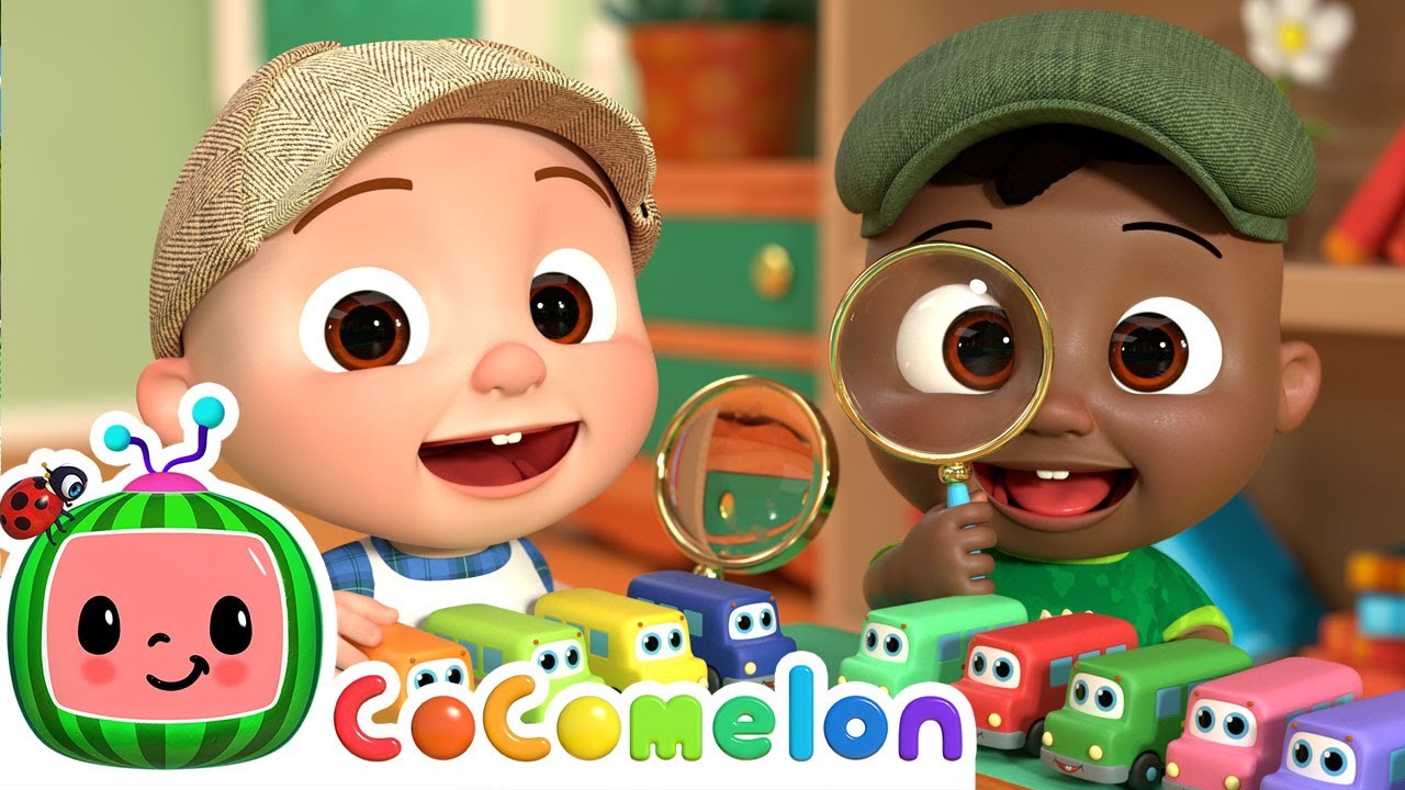 cocomelon 10 little buses lyrics